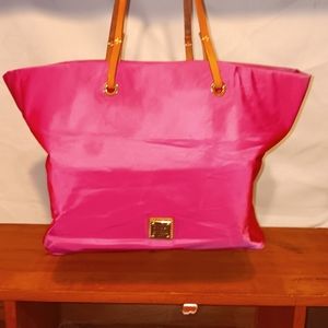 Bright pink Dooney and Burke Purse